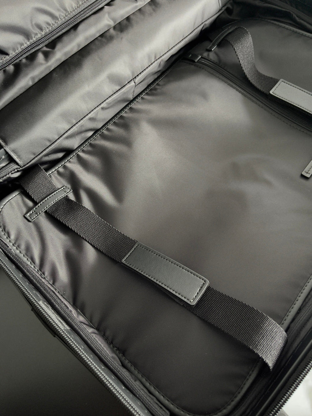 Bottega Veneta 25S Odyssey Cabin 3D Intreccio Pattern Luggage 55 in Black Calfskin Bag