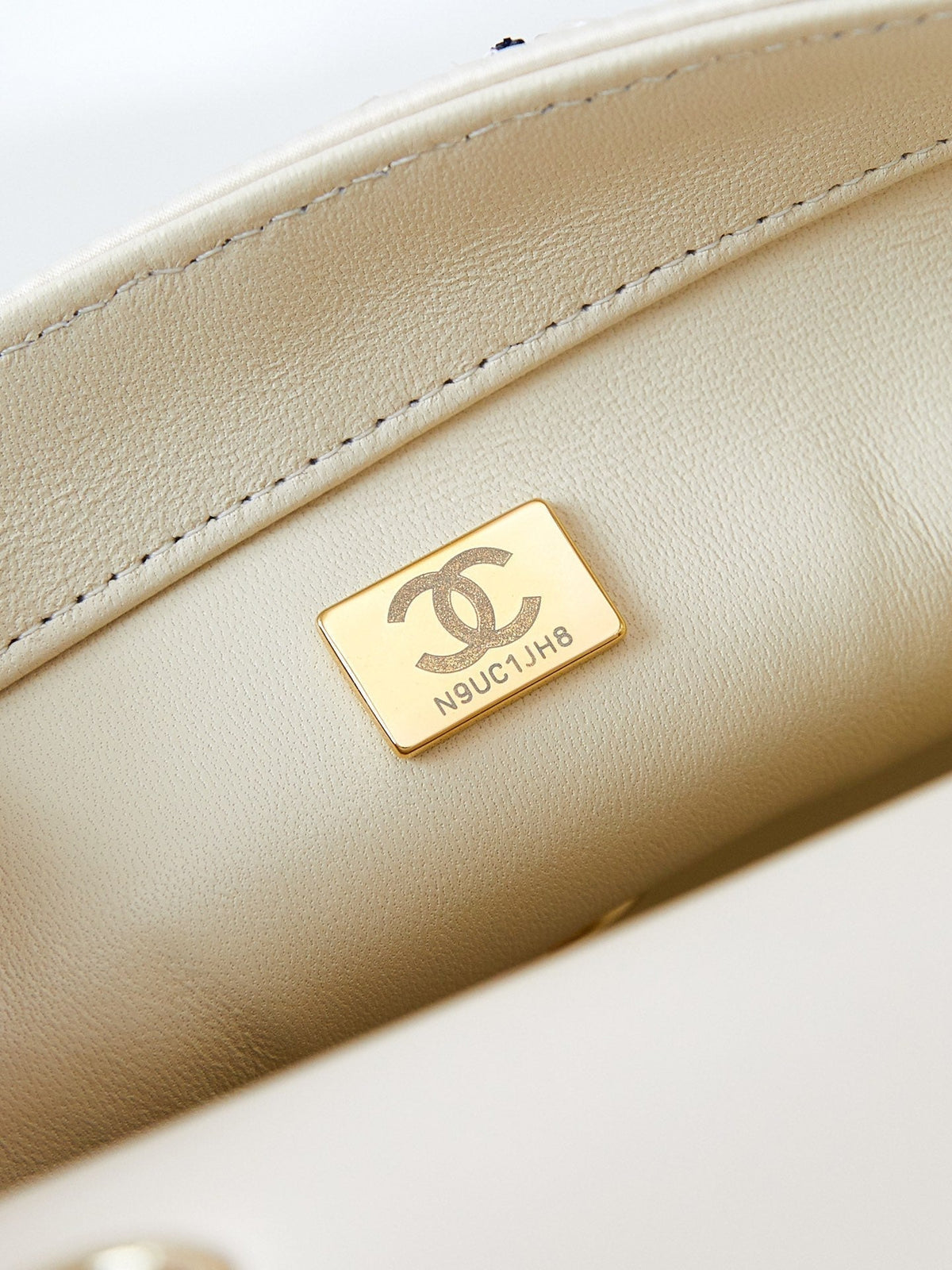 Chanel 25S Flap Bag 20 in Light Pink Mix Black Sequins