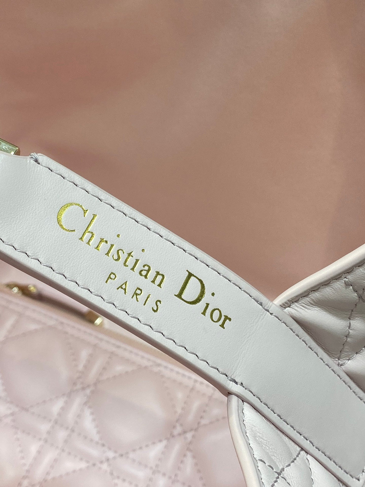 Dior Always Medium 28 Bag in Light Pink Macrocannage Calfskin