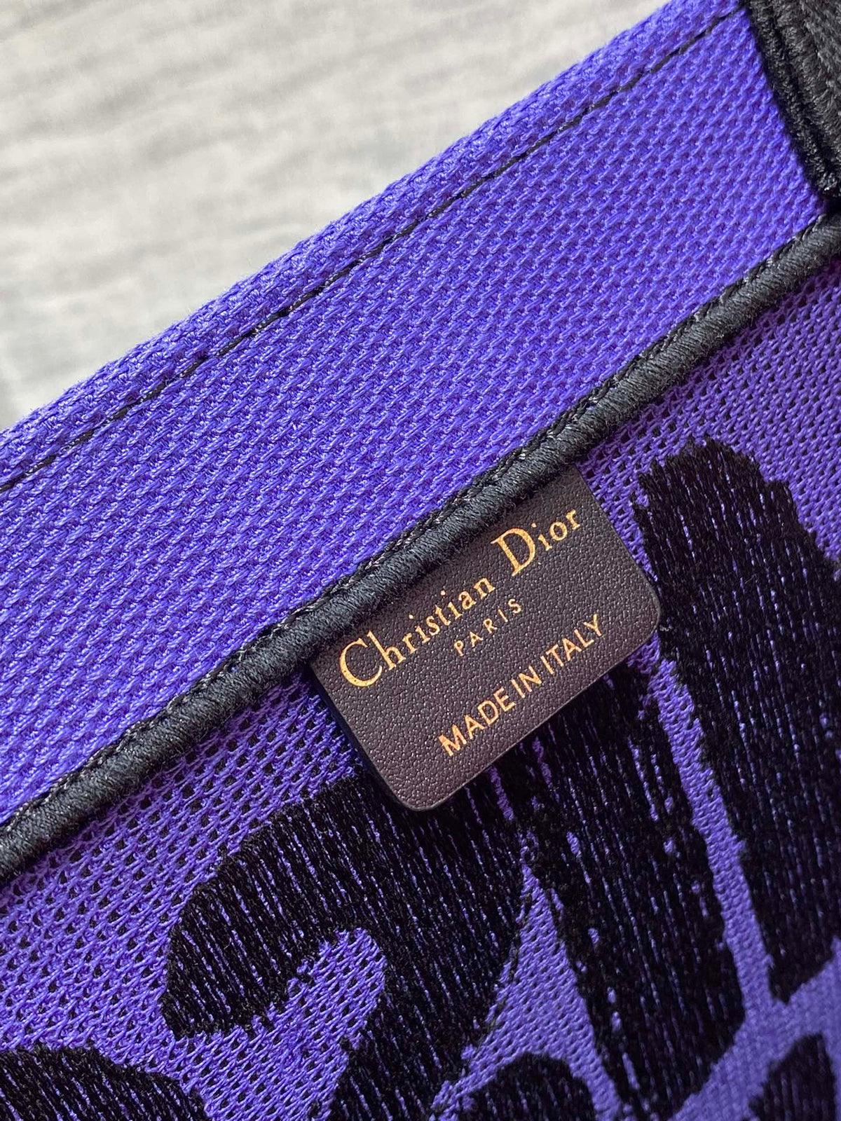Dior Book Tote 36 in Cerise Red Mix Minsk Purple Canvas 226510