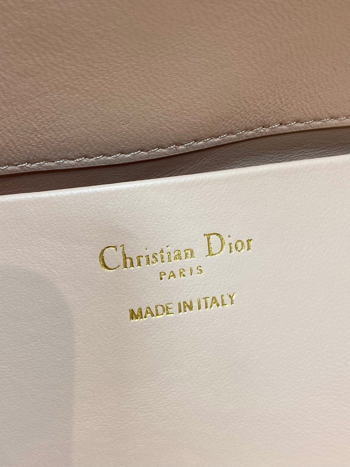 Dior 25S Always Bag 22 in Light Pink Macrocannage Calfskin Gold Hardwre