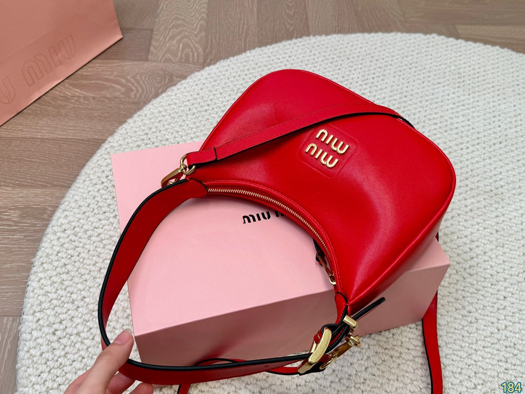 Hobo 22 Bag in Cherry Red Calfskin