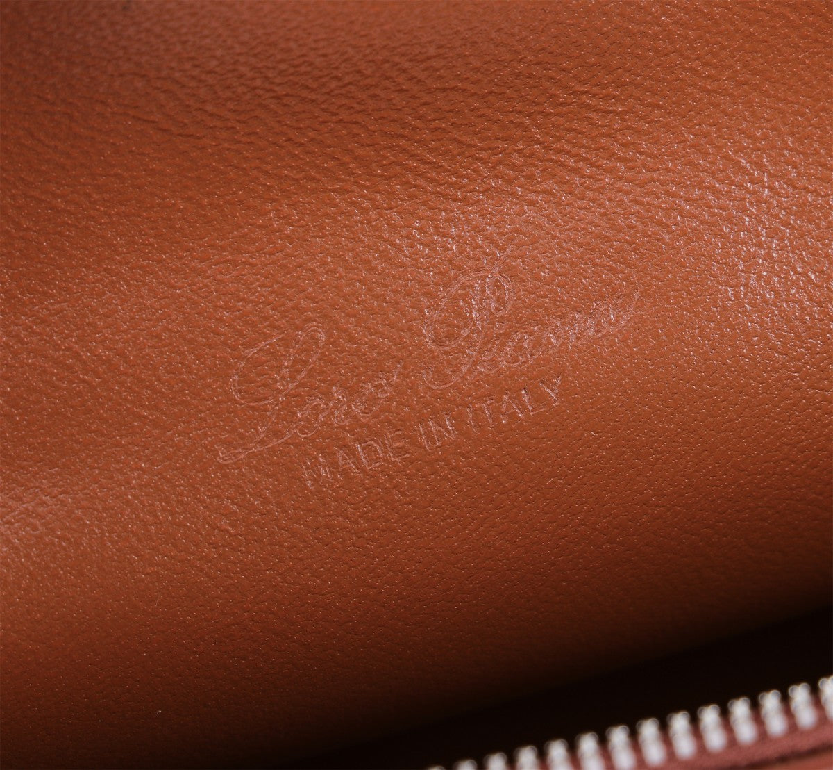 Loro Piana Extra Pocket L19 in Red Brown Ostrich Leather Bag