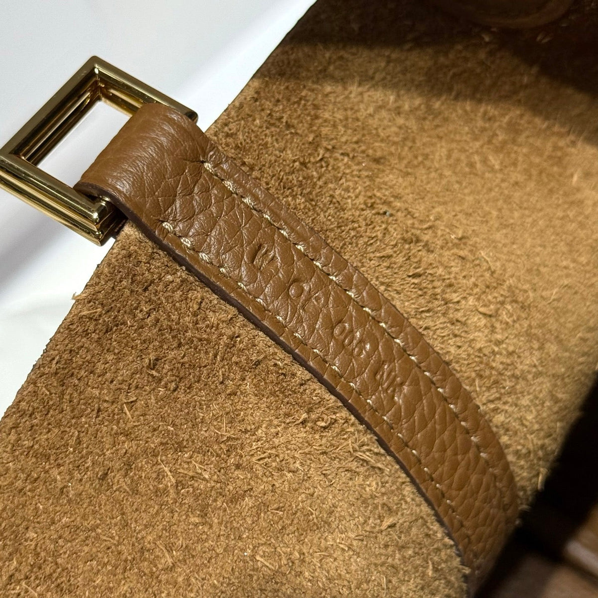 Hermes 25S Picotin Lock 18 in Burnt Caramel Calfskin Gold Hardware Bag