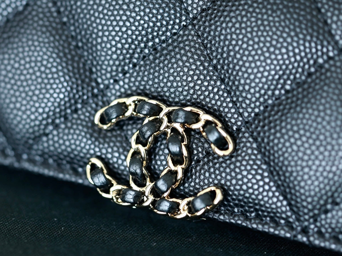 Chanel 25S Kelly in Black Lambskin with Gold Hardware Bag