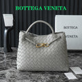 Bottega Veneta Medium Andiamo 32cm Grey Lambskin Bag