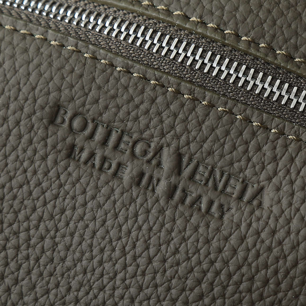 Bottega Veneta 25S Diago 22 in Dark Olive Calfskin Silver Hardware Bag