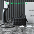 Bottega Veneta Bv Mini Loop 17cm Black Calfskin Bag
