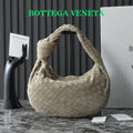 Bottega Veneta 25S Small Jodie 36 in Muted Taupe Suede Gold Hardware Bag