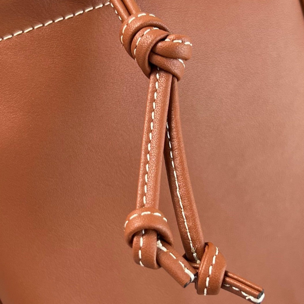 Celine Cuir Triomphe 44 Tan Calfskin Bag