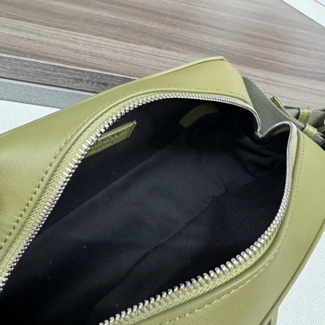 Loewe Convertible Sling 32 in Olive Green Classic Calfskin Bag