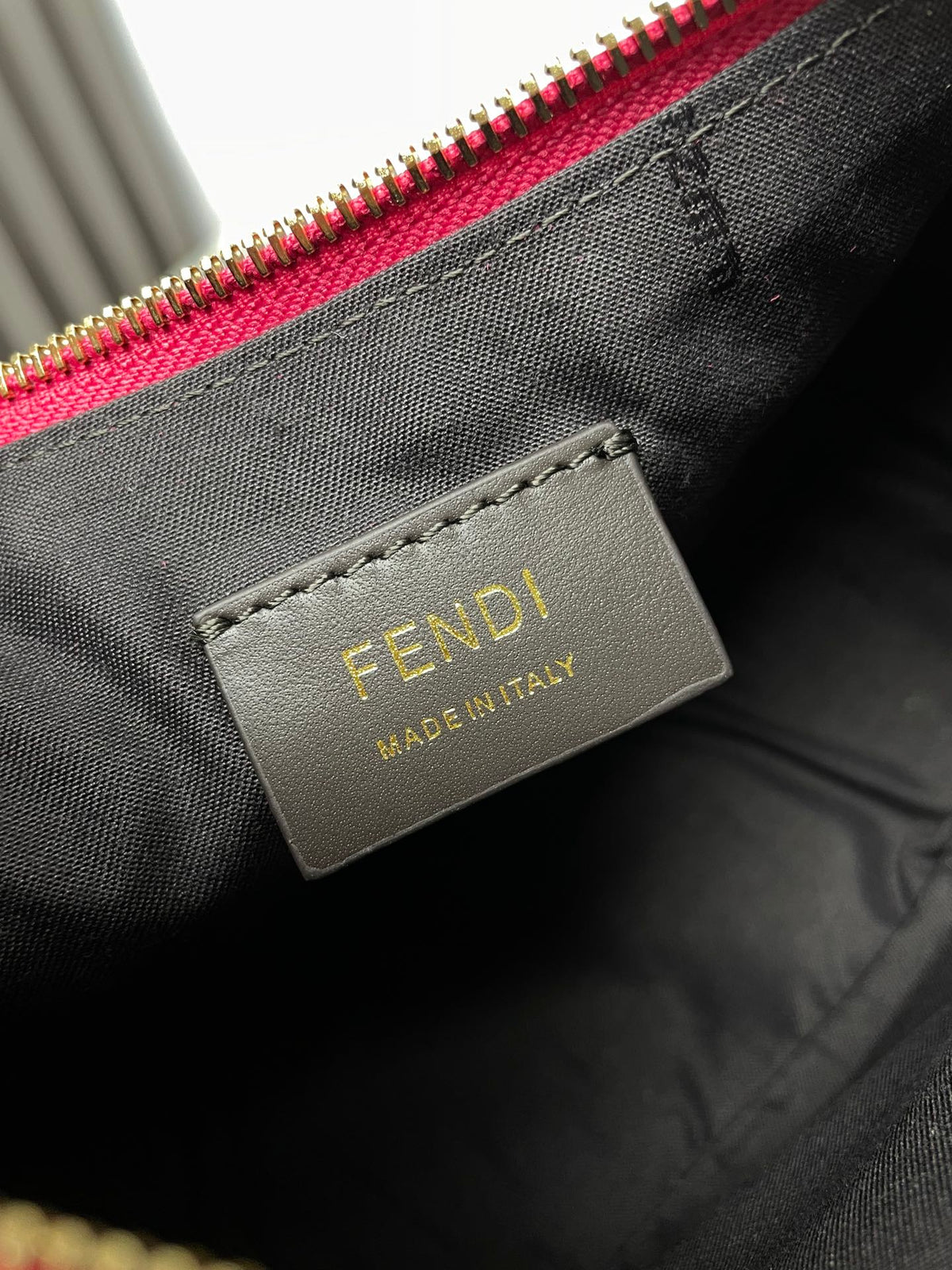 Fendi Fendigraphy Medium 29 in Bright Pink Smooth Lambskin Gold Hardware Bag