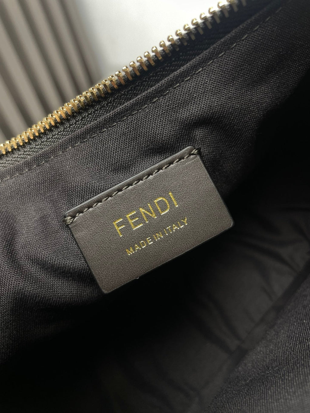 Fendi Fendigraphy Medium 29 in Black Smooth Lambskin Gold Hardware Bag