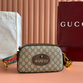 Gucci Neo Vintage Supreme Tiger Head Crossbody Bag 24 in Canvas