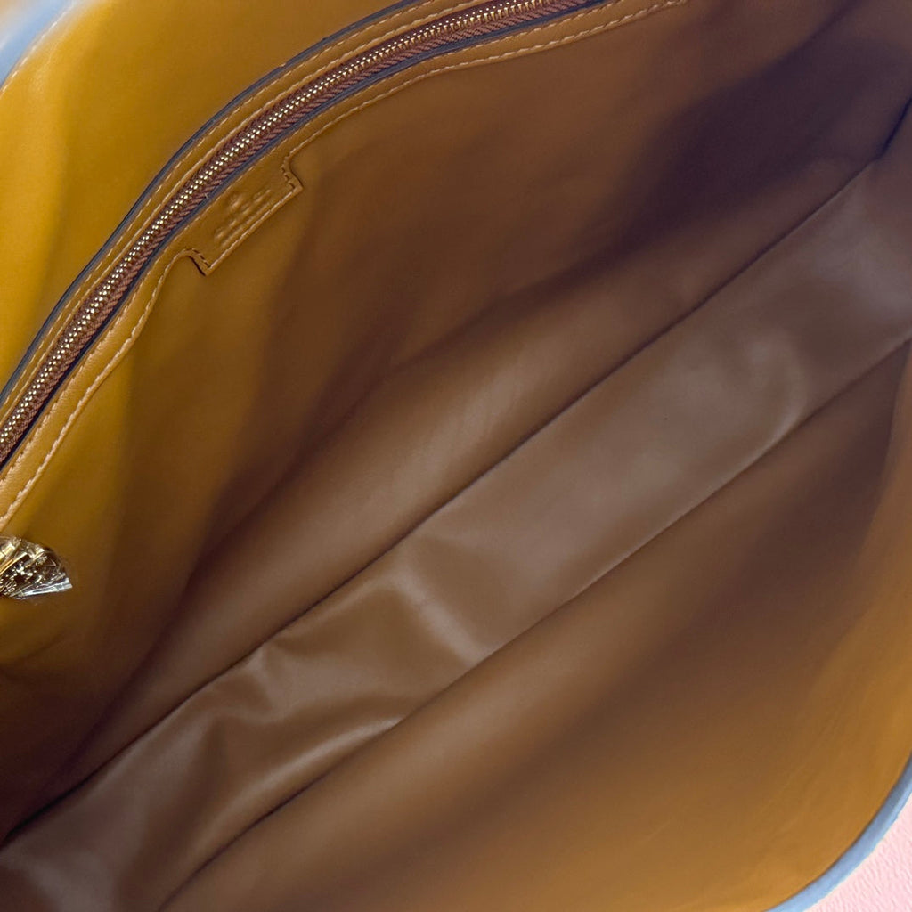 Gucci 25S Jackie Giorno 44 cm in Brown Suede Bag