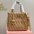 Hobo 24 Bag in Beige Cream Lambskin