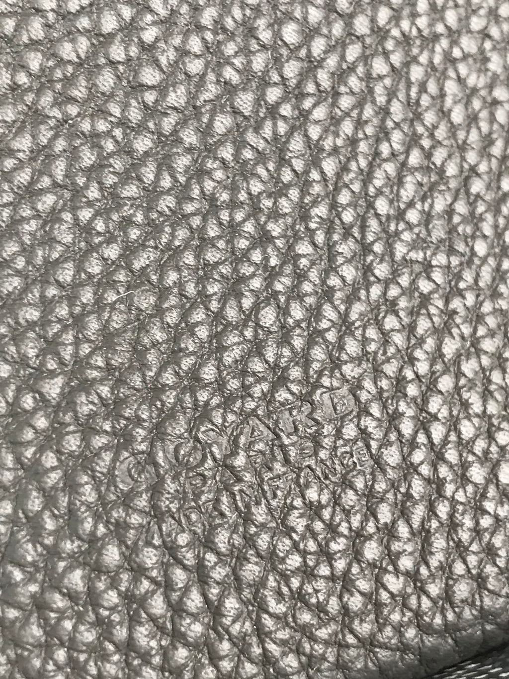 Goyard Grand Bleu 16 in Gray Goyardine Canvas and Lambskin Bag