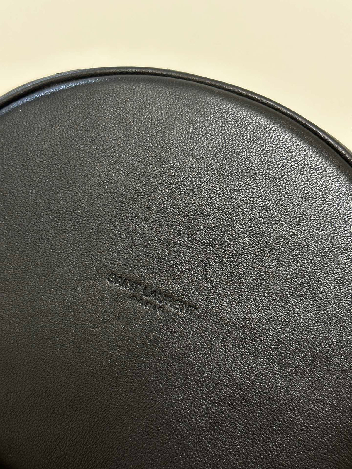Saint Laurent 19 Flap Bucket Bag Black Calfskin