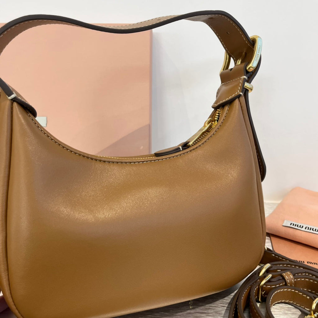 Hobo 20 Bag in Caramel Brown Calfskin