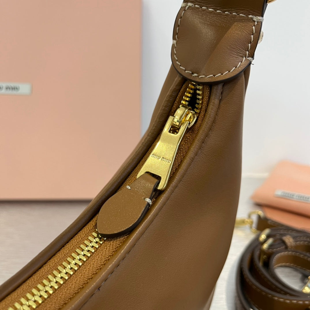 Hobo 20 Bag in Caramel Brown Calfskin