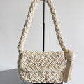 Bottega Veneta Kalimero Città 25 in Off White Calfskin Bag