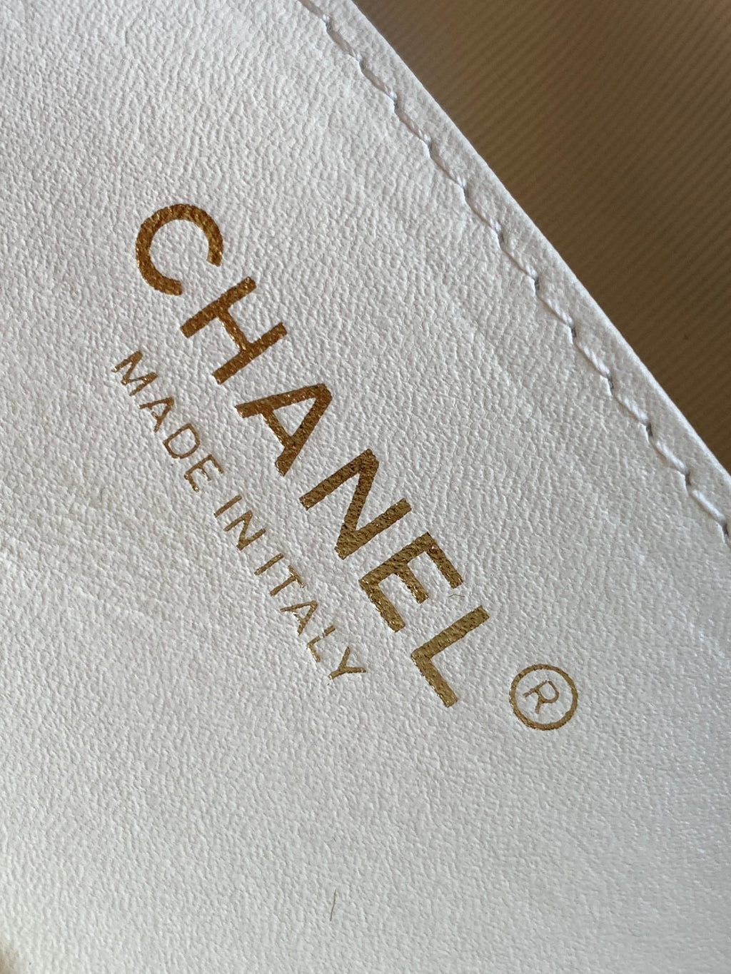 Chanel Classic Mini 20 Clutch with Strap in Glossy White Calfskin