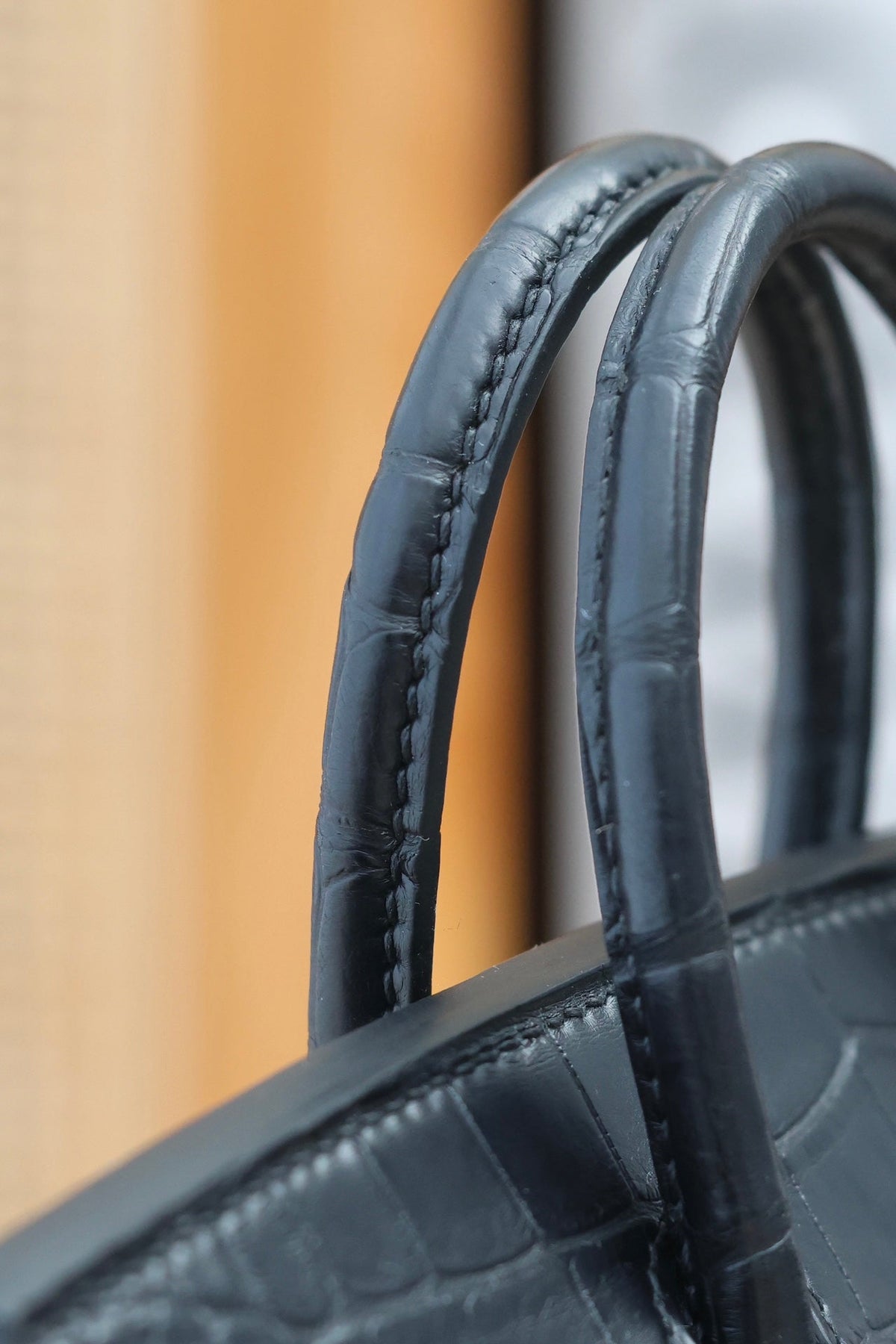 Hermes Birkin Faubourg Touch 20 in Black Calfskin with Silver Hardware Bag