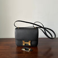 Hermes Constance 18 Black Epsom Gold Hardware with Mirror Bag