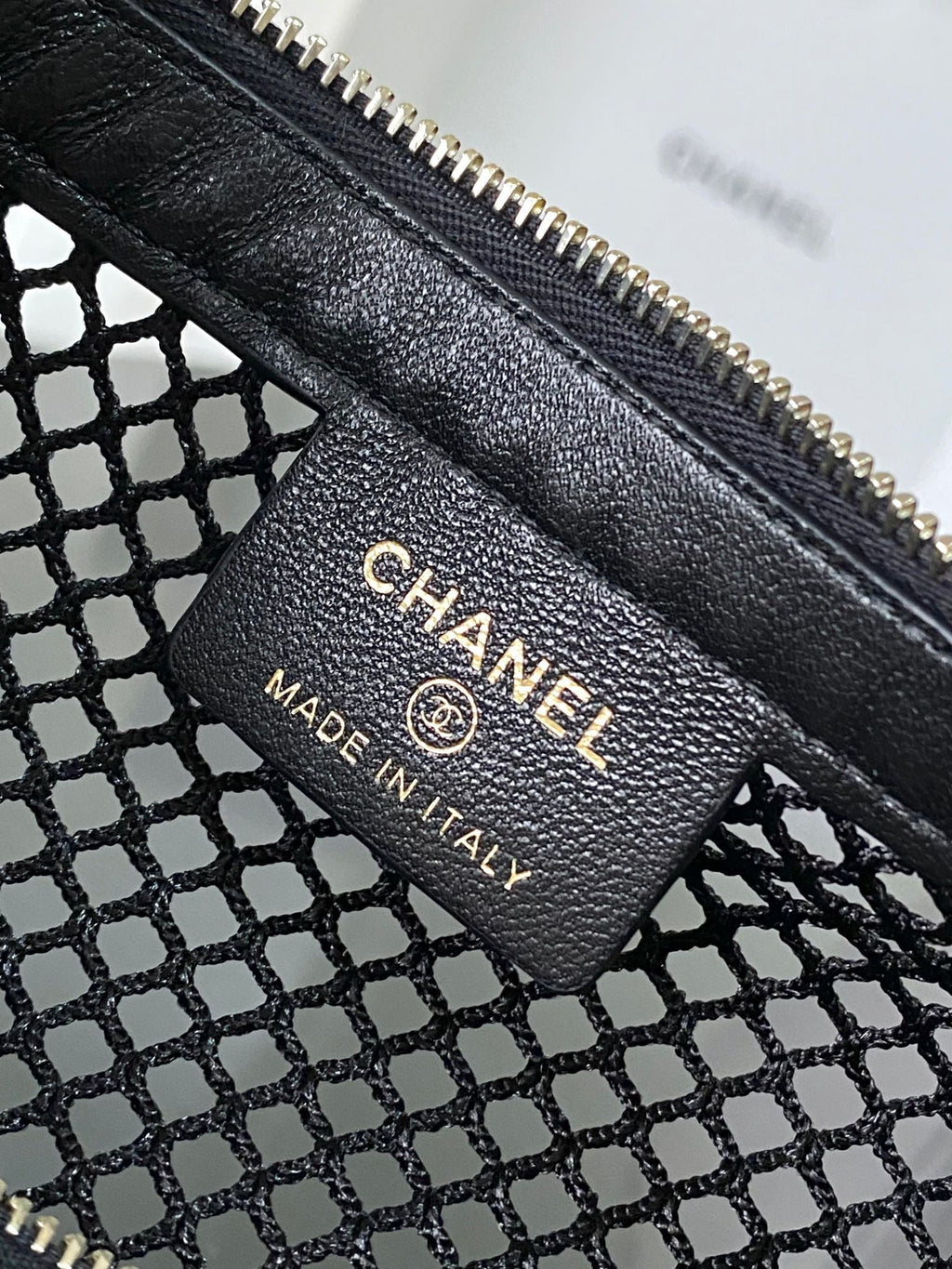 Chanel 25S Clutch with Chain 20 cm in Black Lambskin with Gold Hardware