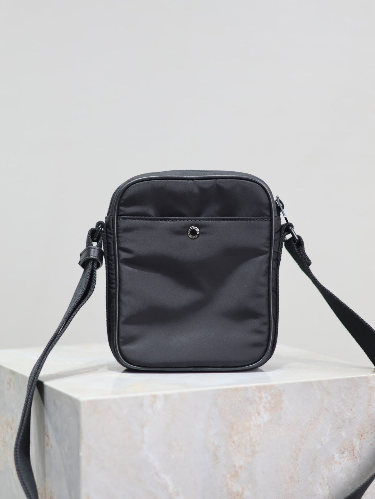 Saint Laurent City Mini Camera Bag 18 in Black Econyl