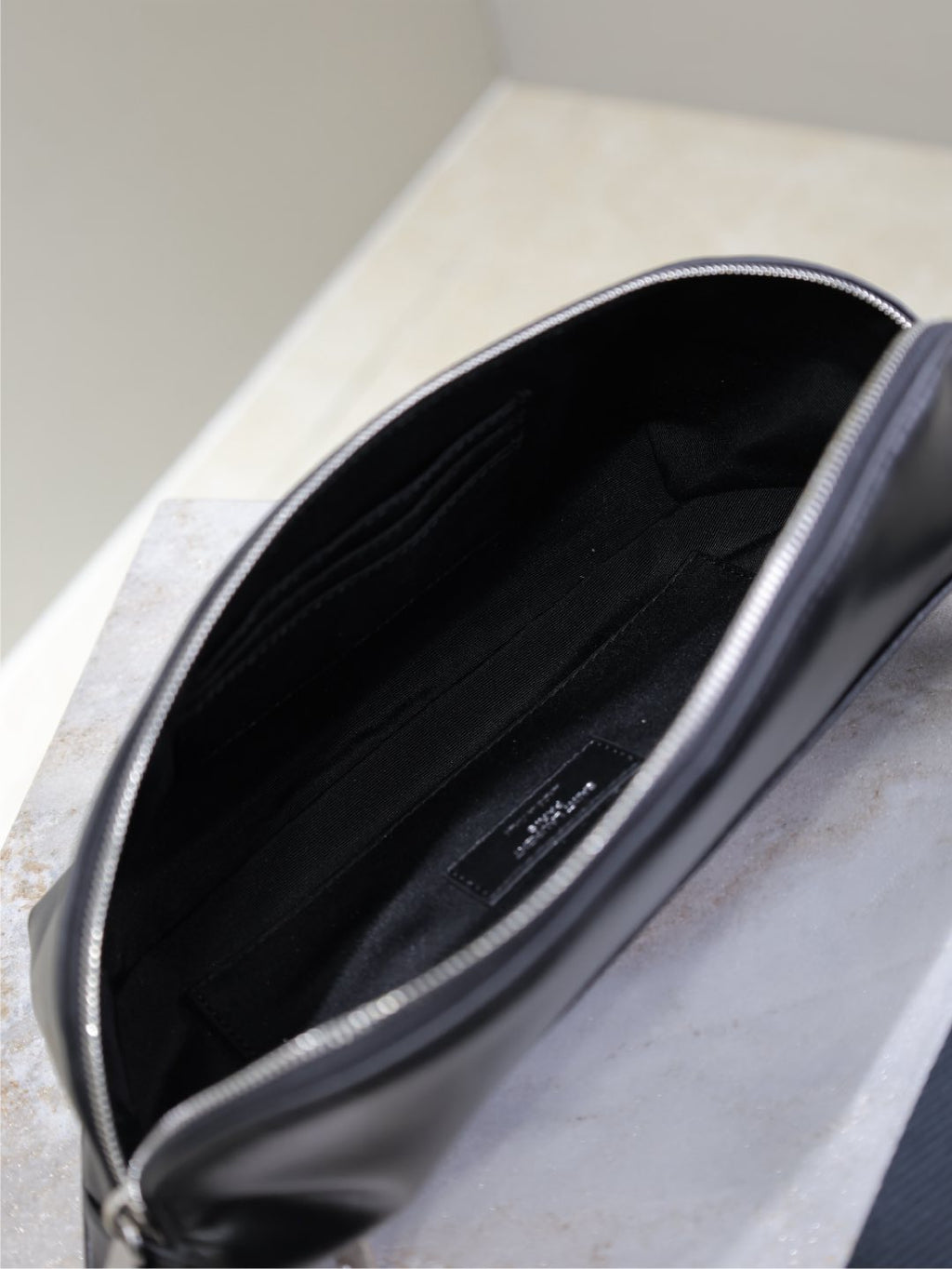 Saint Laurent Classic Crossbody Bag 26 in Black Lambskin