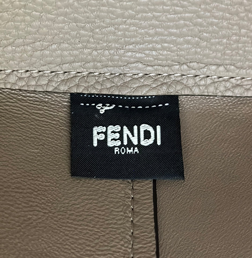 Fendi By the Way Selleria Large 29 Bag in Cedar Brown Calfskin